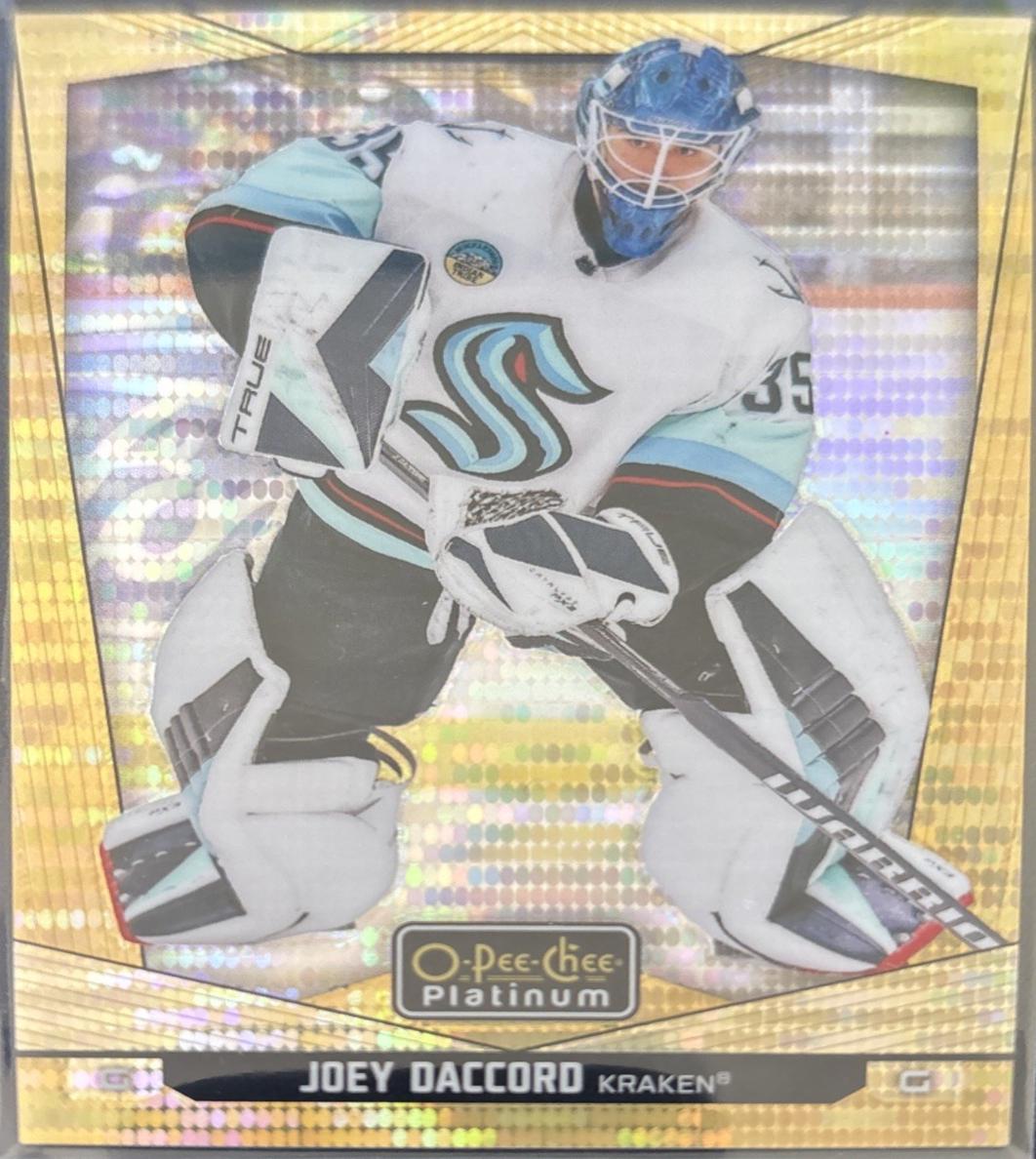 Joey Daccord [Seismic Gold] #179
