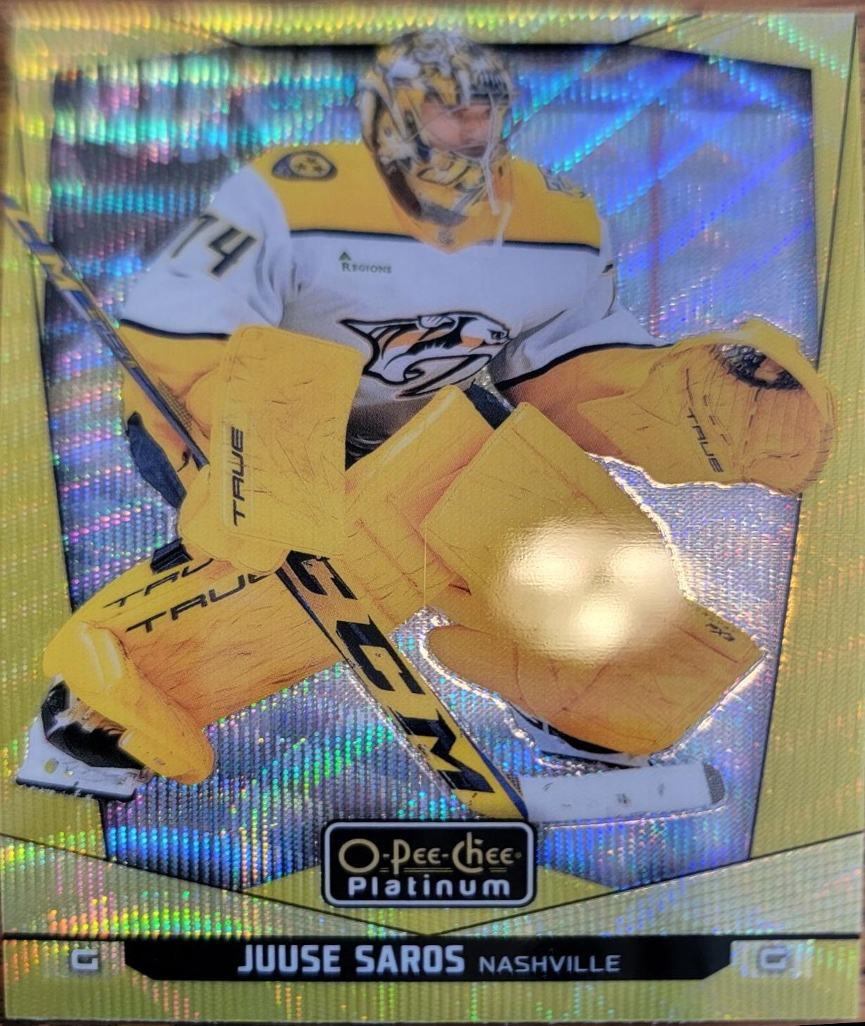 Juuse Saros [Neon Yellow Surge] #128