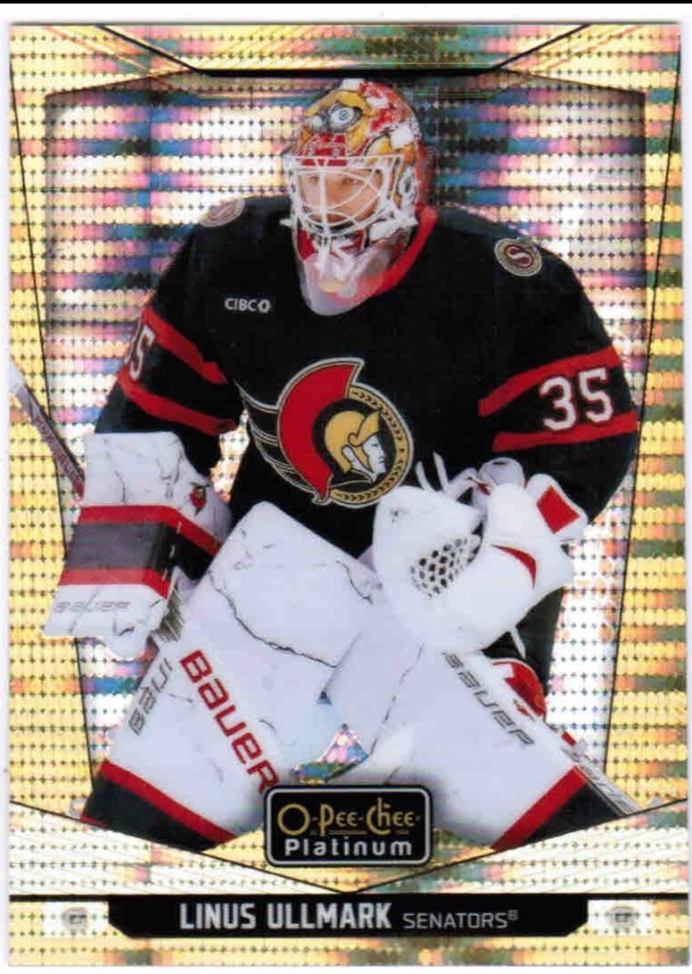 Linus Ullmark [Seismic Gold] #62