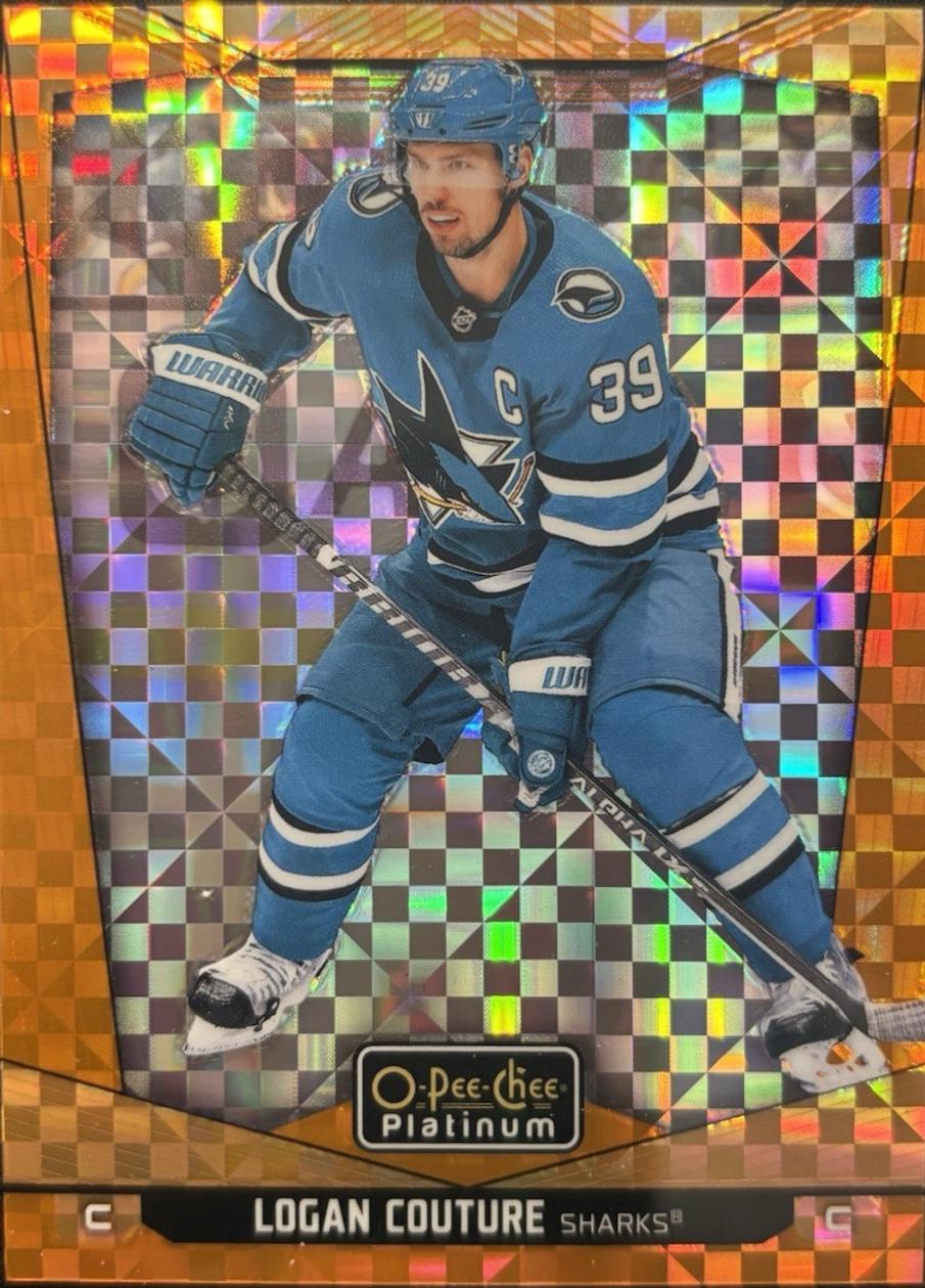 Logan Couture [Orange Checkers] #185