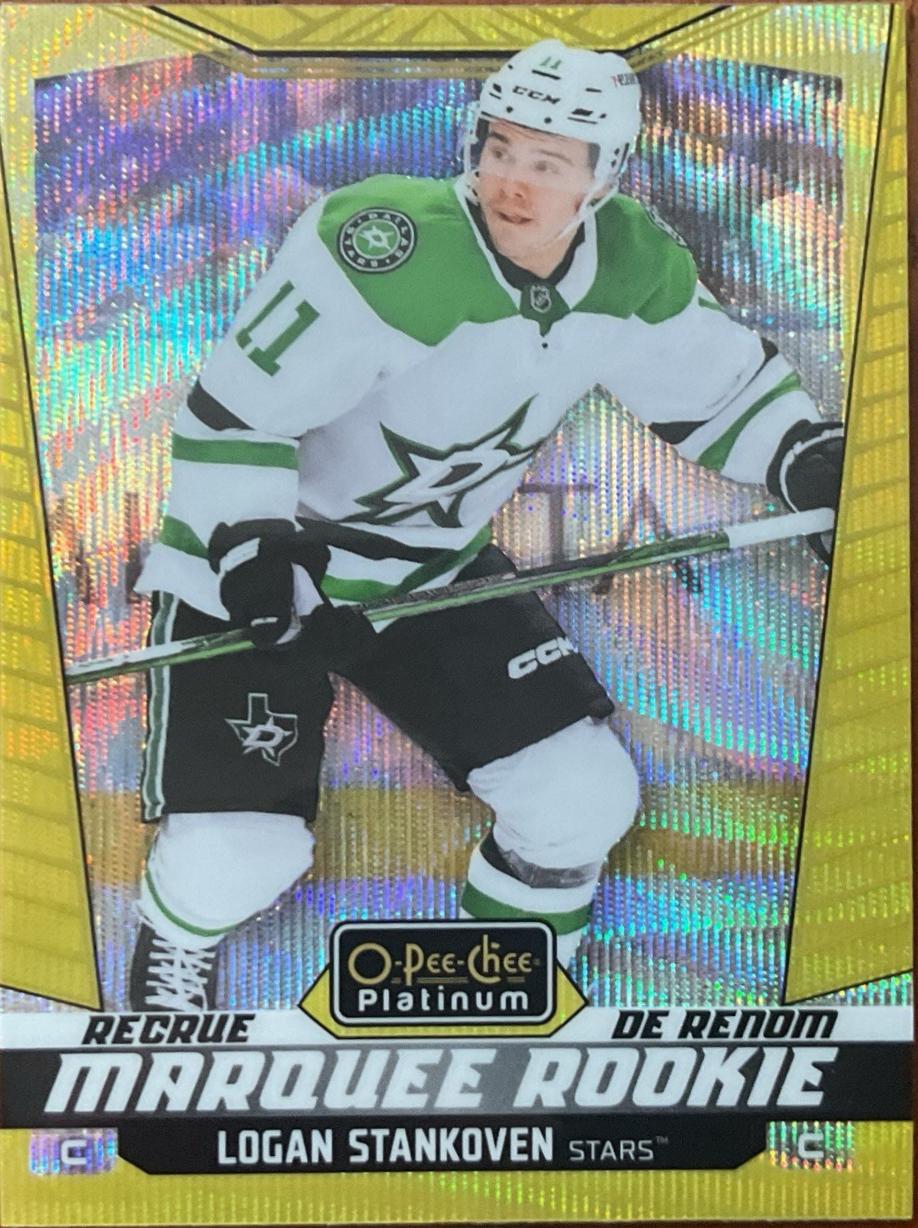 Logan Stankoven [Neon Yellow Surge] #202