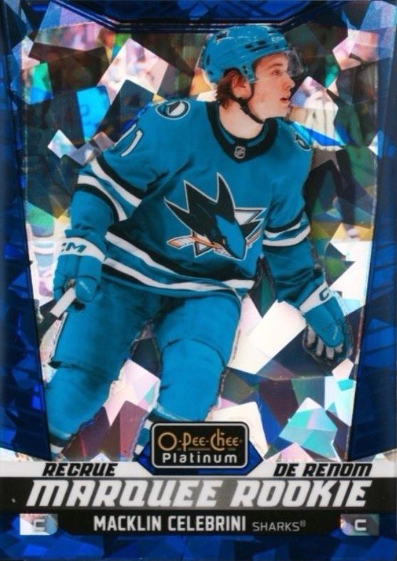 Macklin Celebrini [Blue Fragments] #263