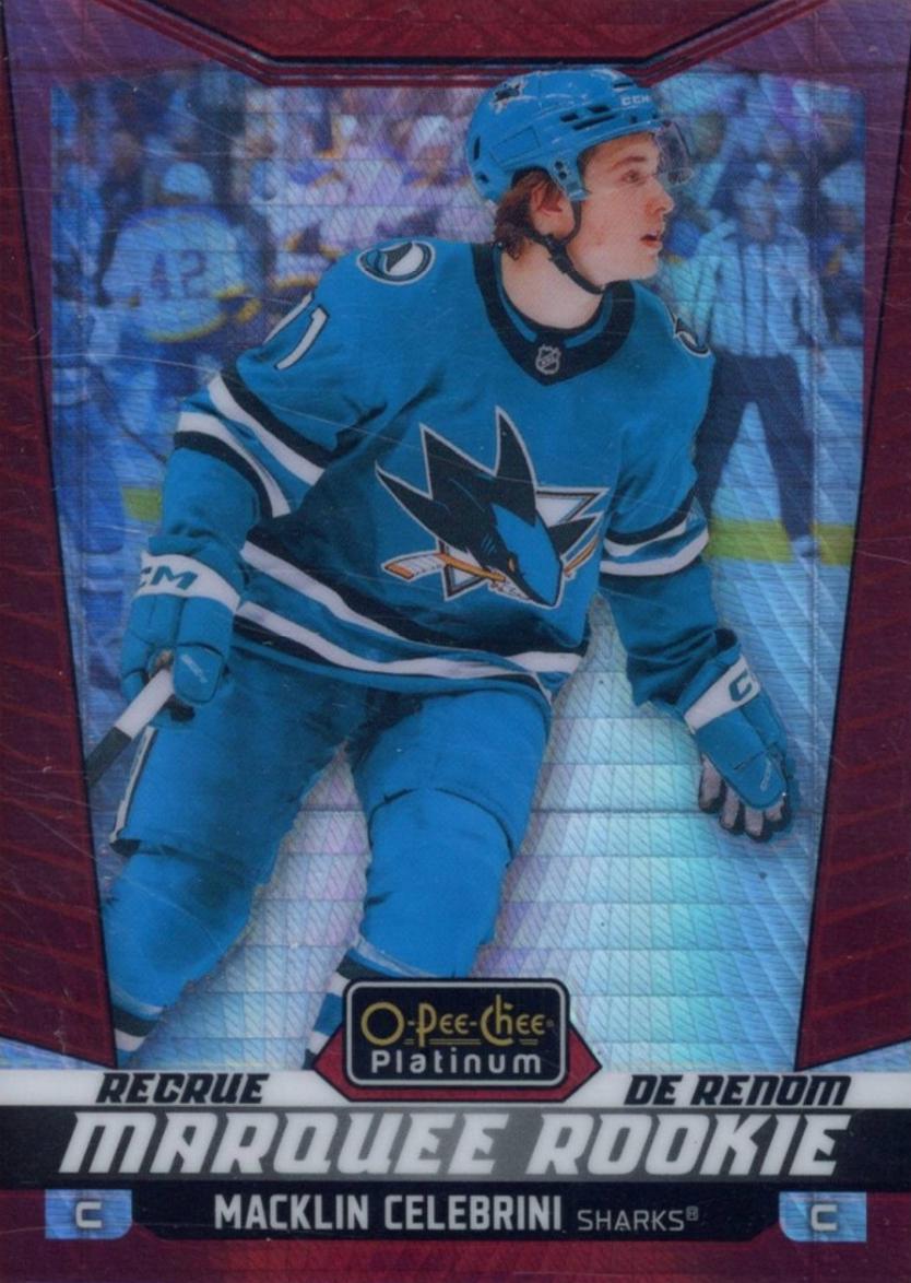 Macklin Celebrini [Red Prism] #263
