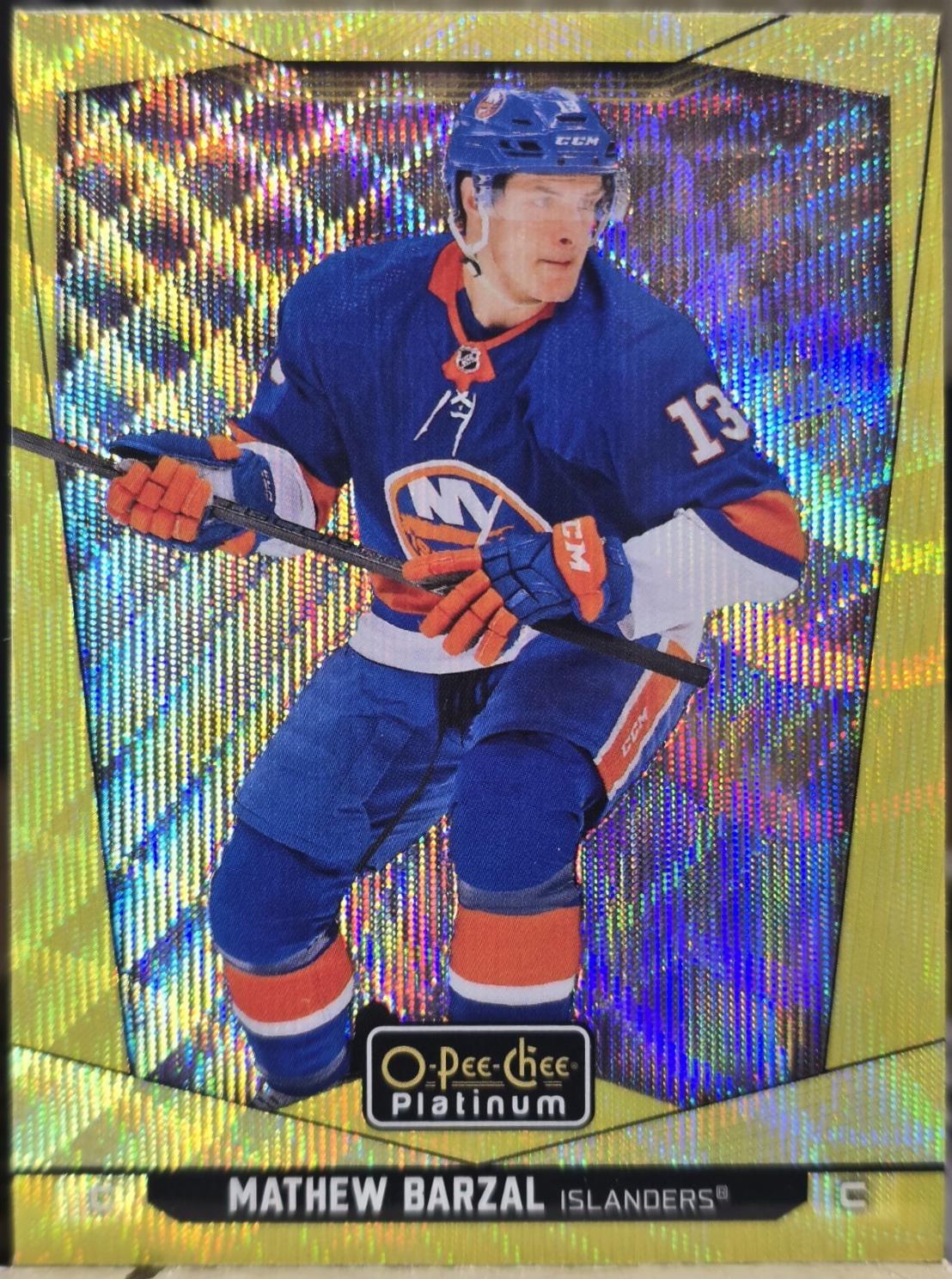 Mathew Barzal [Neon Yellow Surge] #24