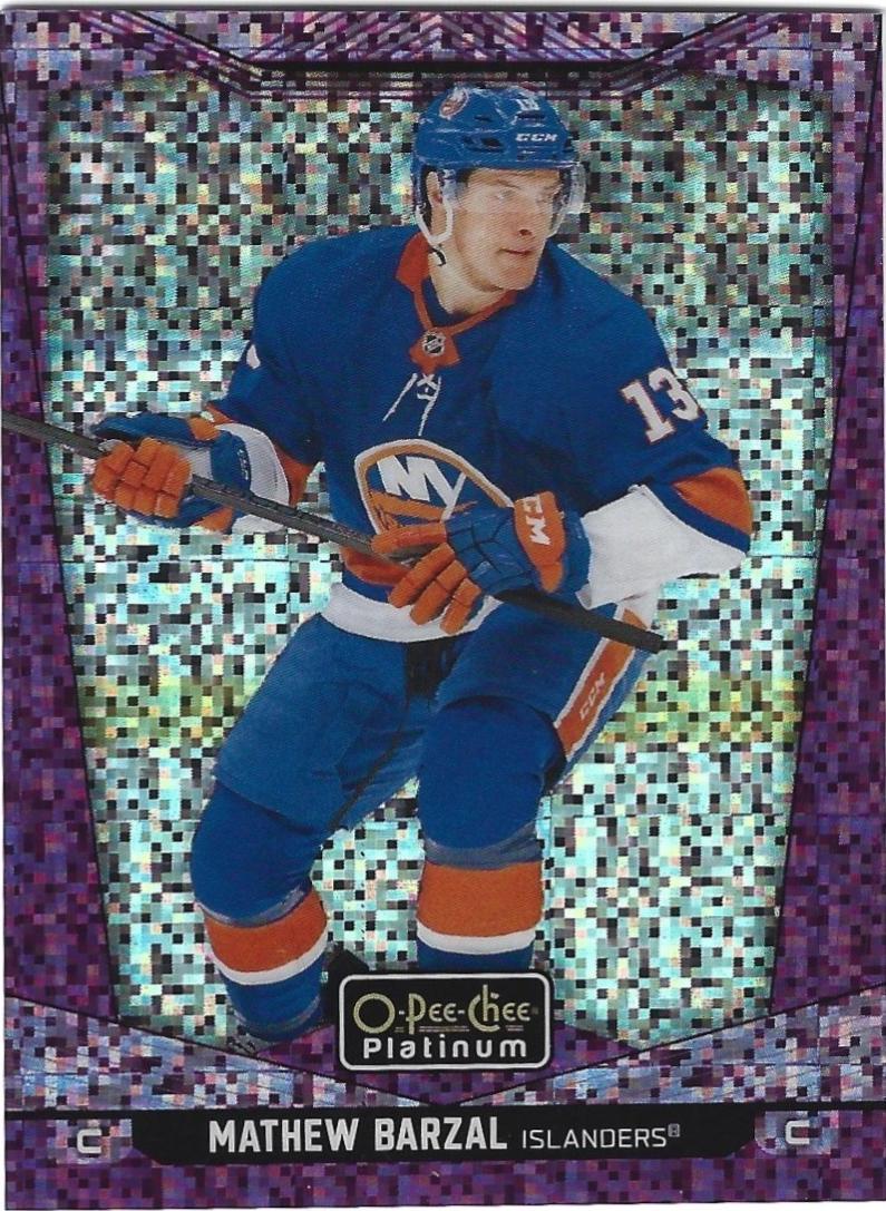 Mathew Barzal [Violet Pixels] #24