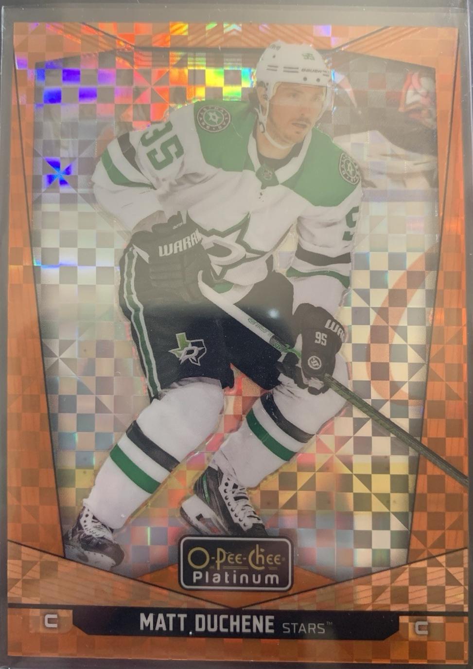 Matt Duchene [Orange Checkers] #160