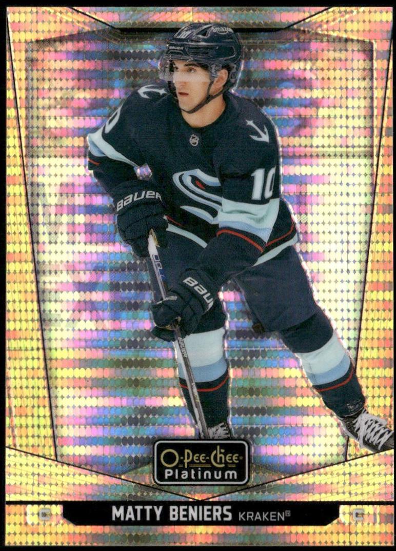 Matty Beniers [Seismic Gold] #139