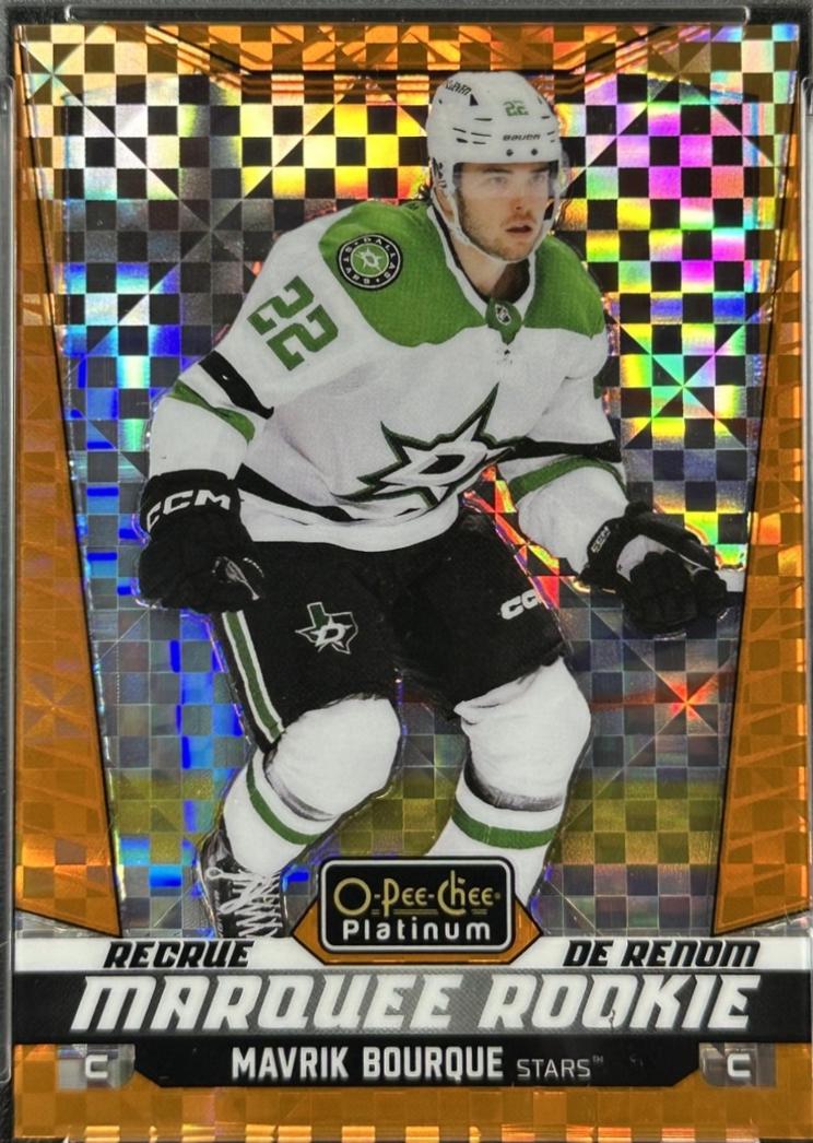 Mavrik Bourque [Orange Checkers] #205
