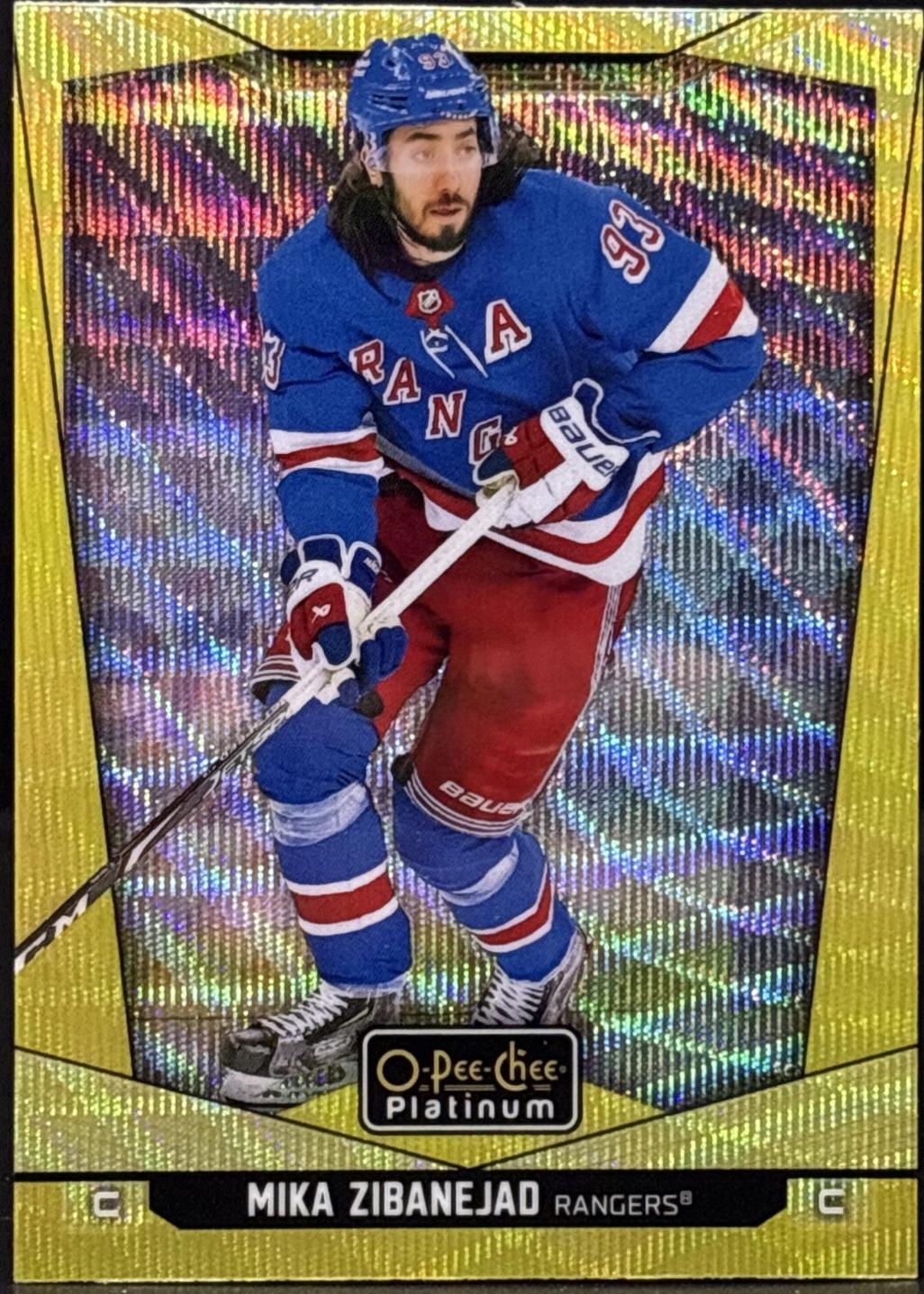 Mika Zibanejad [Neon Yellow Surge] #156