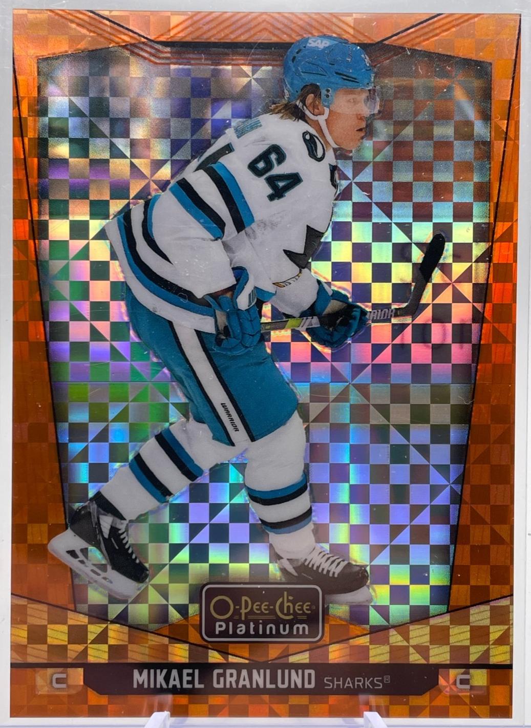 Mikael Granlund [Orange Checkers] #122