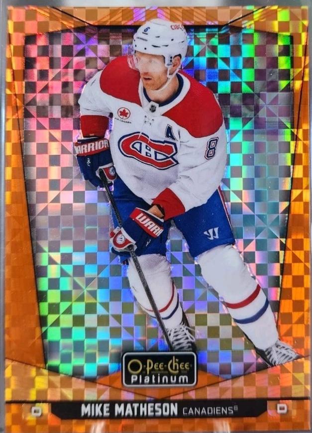Mike Matheson [Orange Checkers] #173