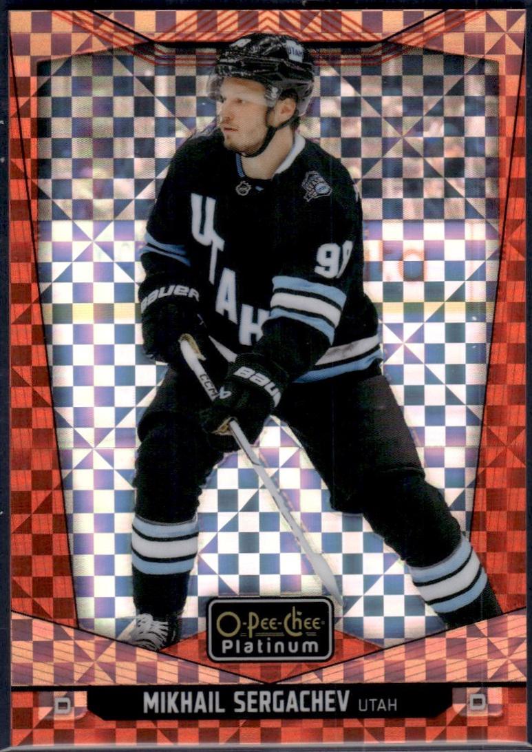 Mikhail Sergachev [Orange Checkers] #181