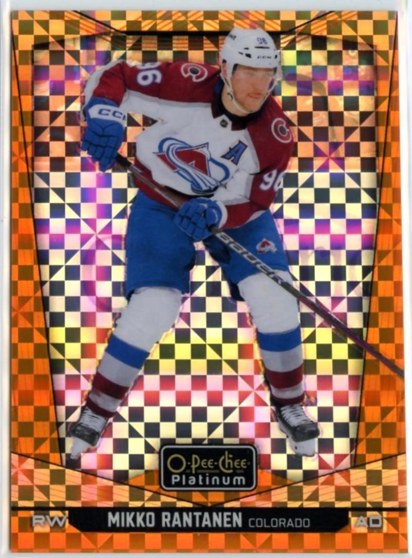 Mikko Rantanen [Orange Checkers] #196