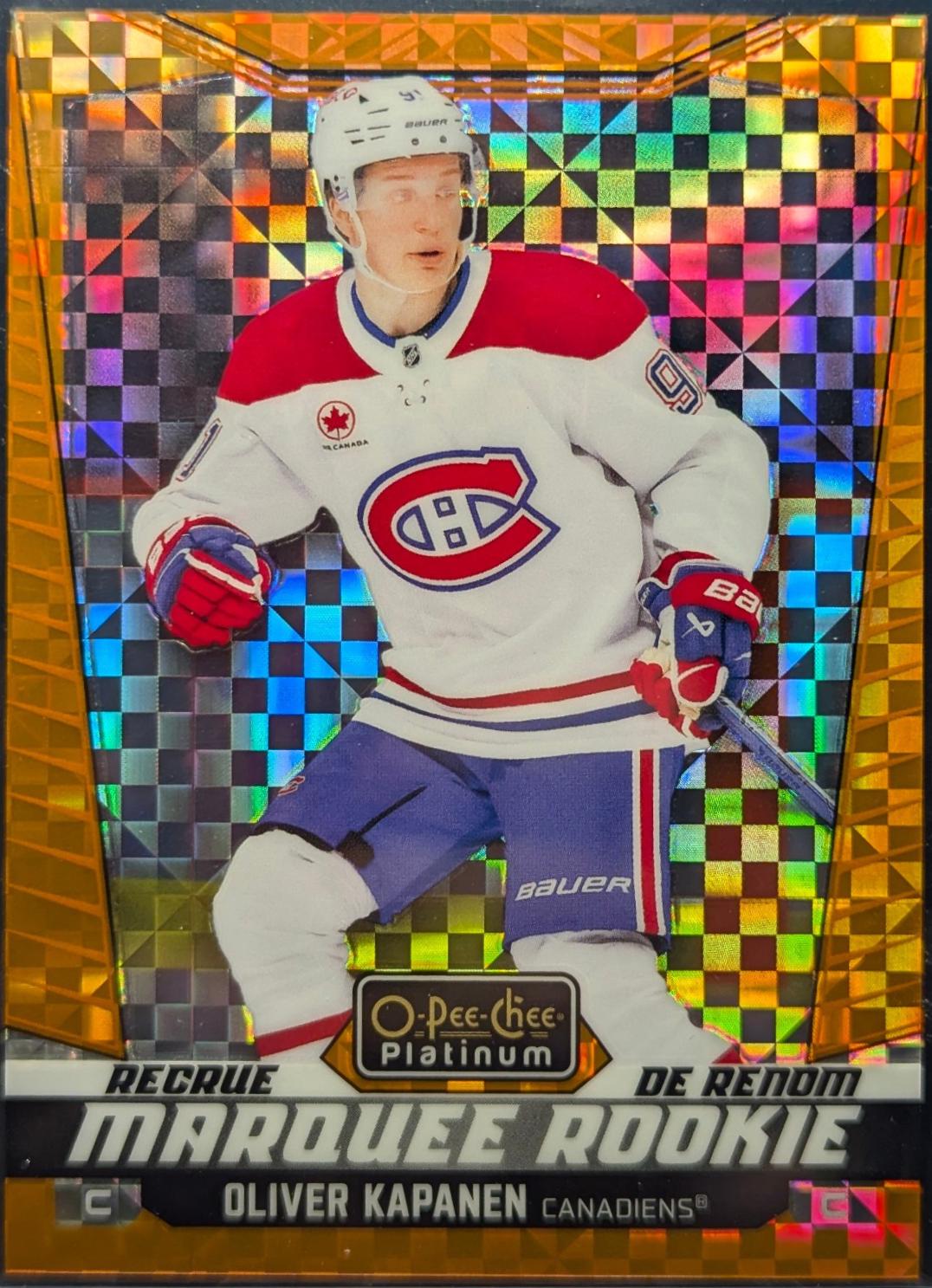 Oliver Kapanen [Orange Checkers] #280