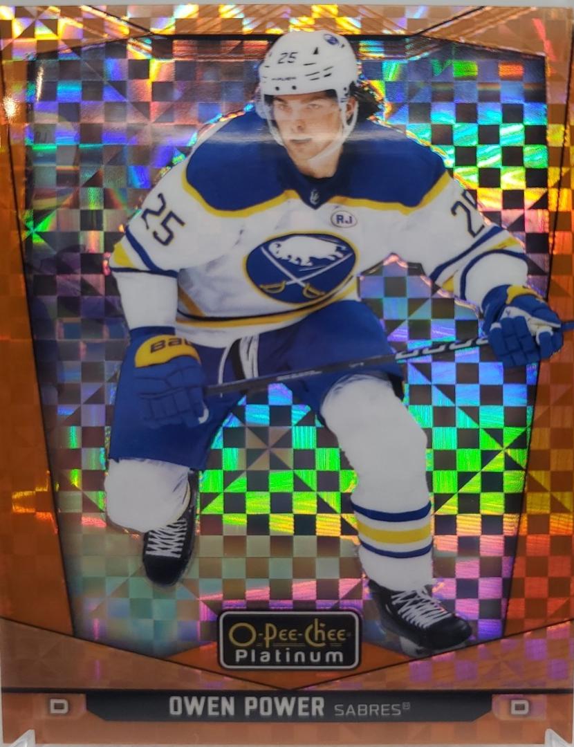 Owen Power [Orange Checkers] #120