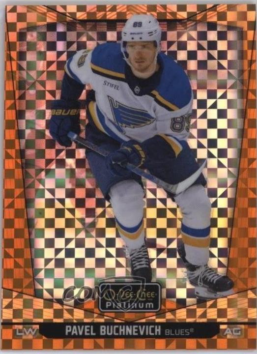 Pavel Buchnevich [Orange Checkers] #118