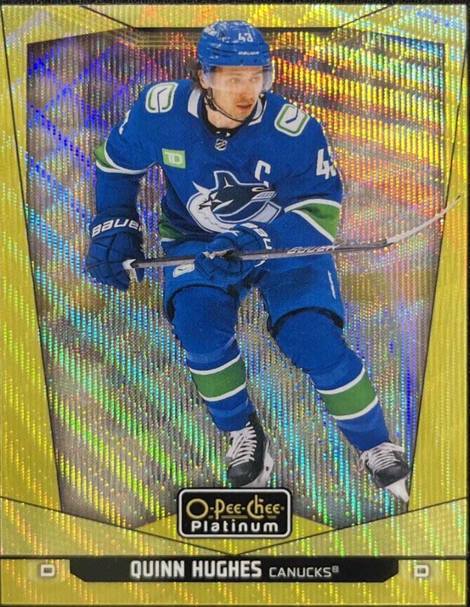 Quinn Hughes [Neon Yellow Surge] #175