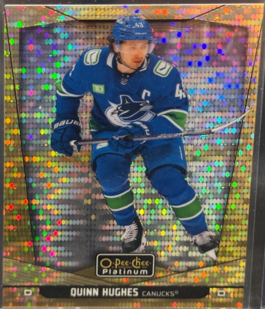 Quinn Hughes [Seismic Gold] #175