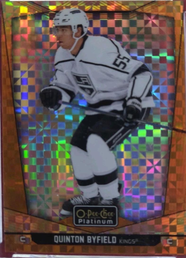 Quinton Byfield [Orange Checkers] #103