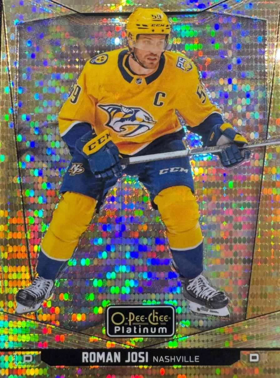 Roman Josi [Seismic Gold] #154