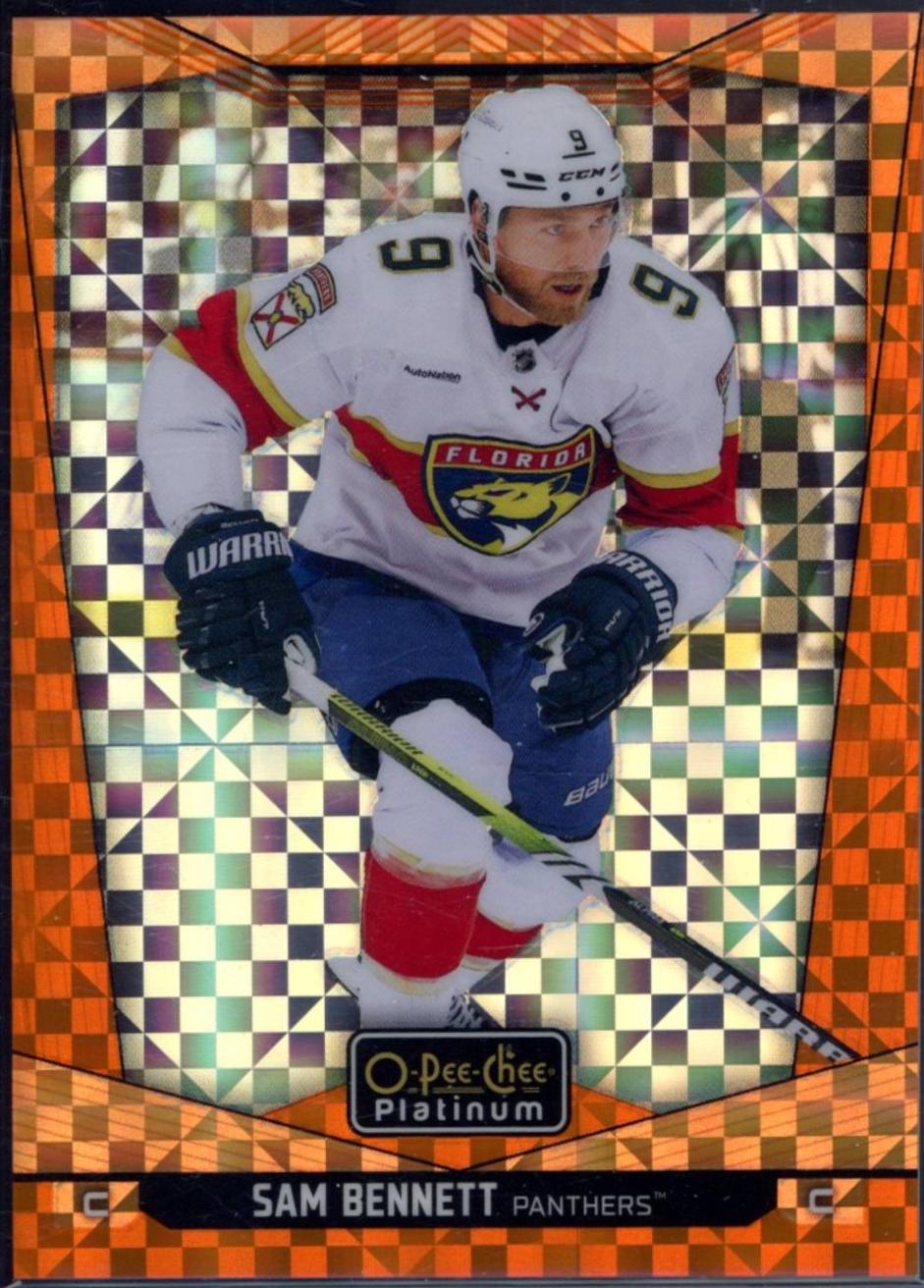 Sam Bennett [Orange Checkers] #48