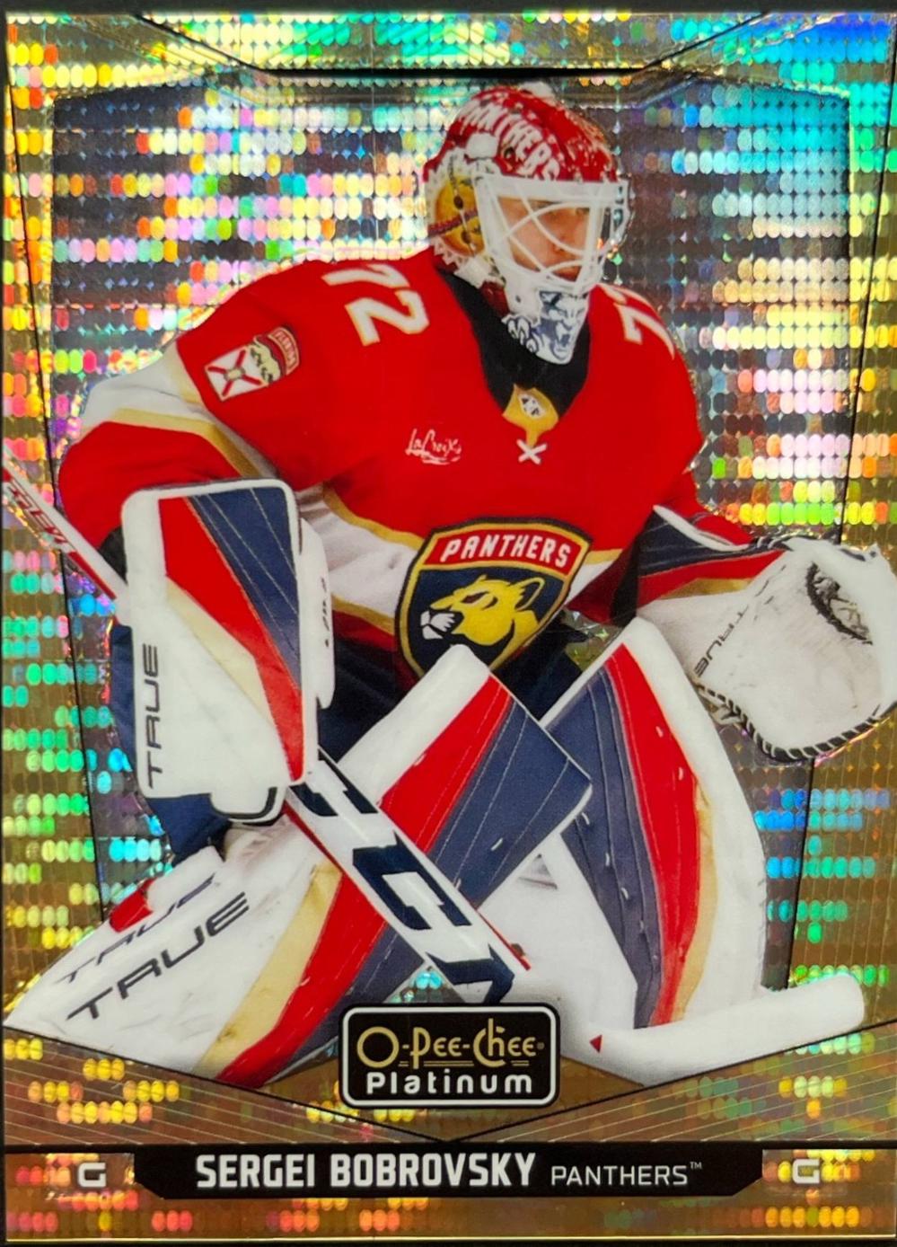 Sergei Bobrovsky [Seismic Gold] #76