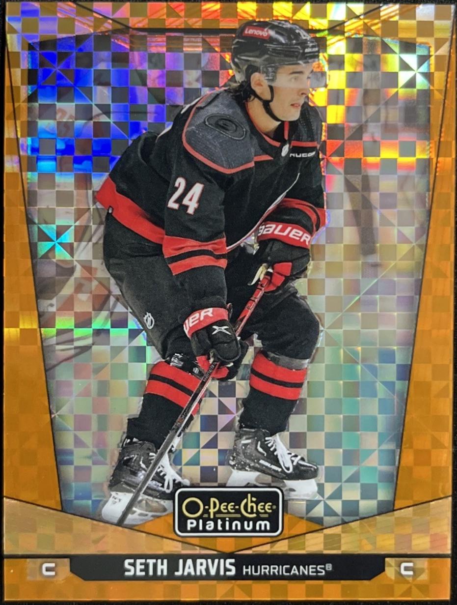 Seth Jarvis [Orange Checkers] #176