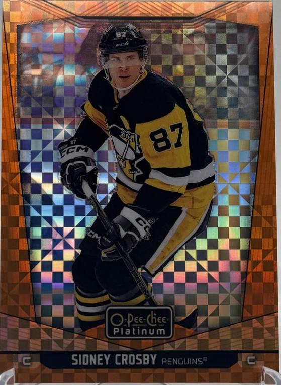 Sidney Crosby [Orange Checkers] #20