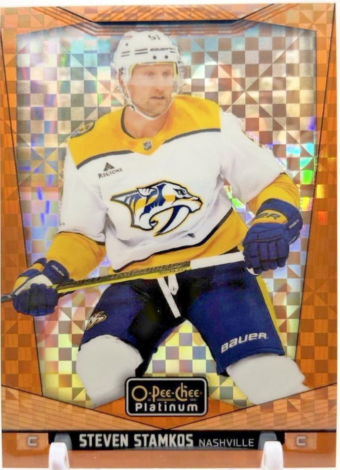 Steven Stamkos [Orange Checkers] #71