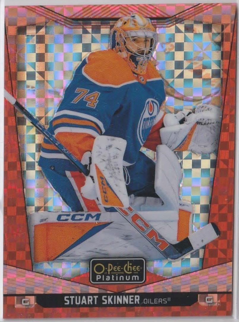 Stuart Skinner [Orange Checkers] #105