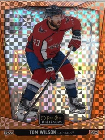 Tom Wilson [Orange Checkers] #127