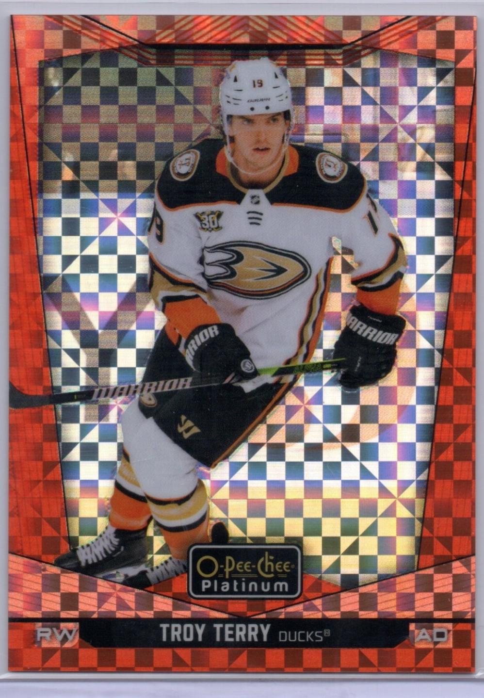 Troy Terry [Orange Checkers] #10