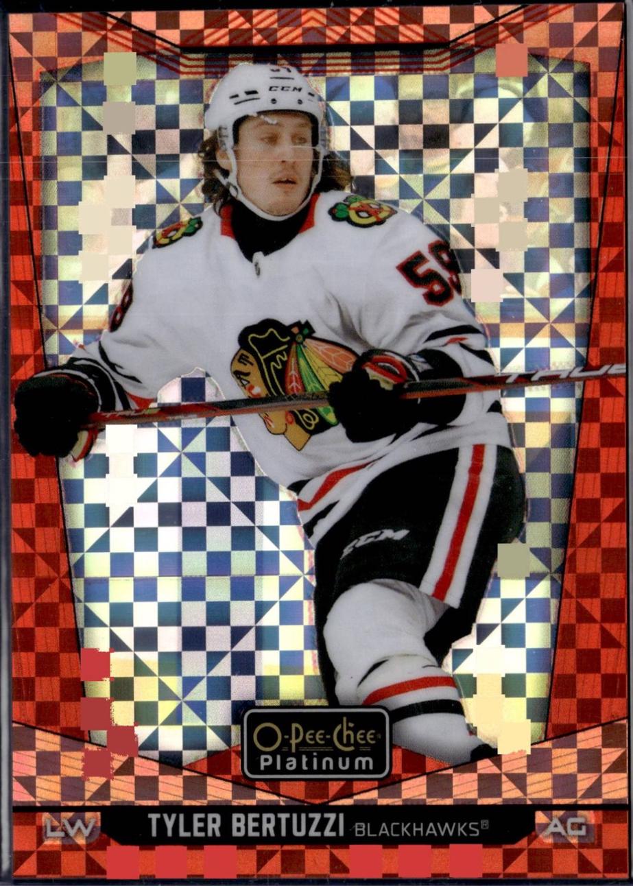 Tyler Bertuzzi [Orange Checkers] #98