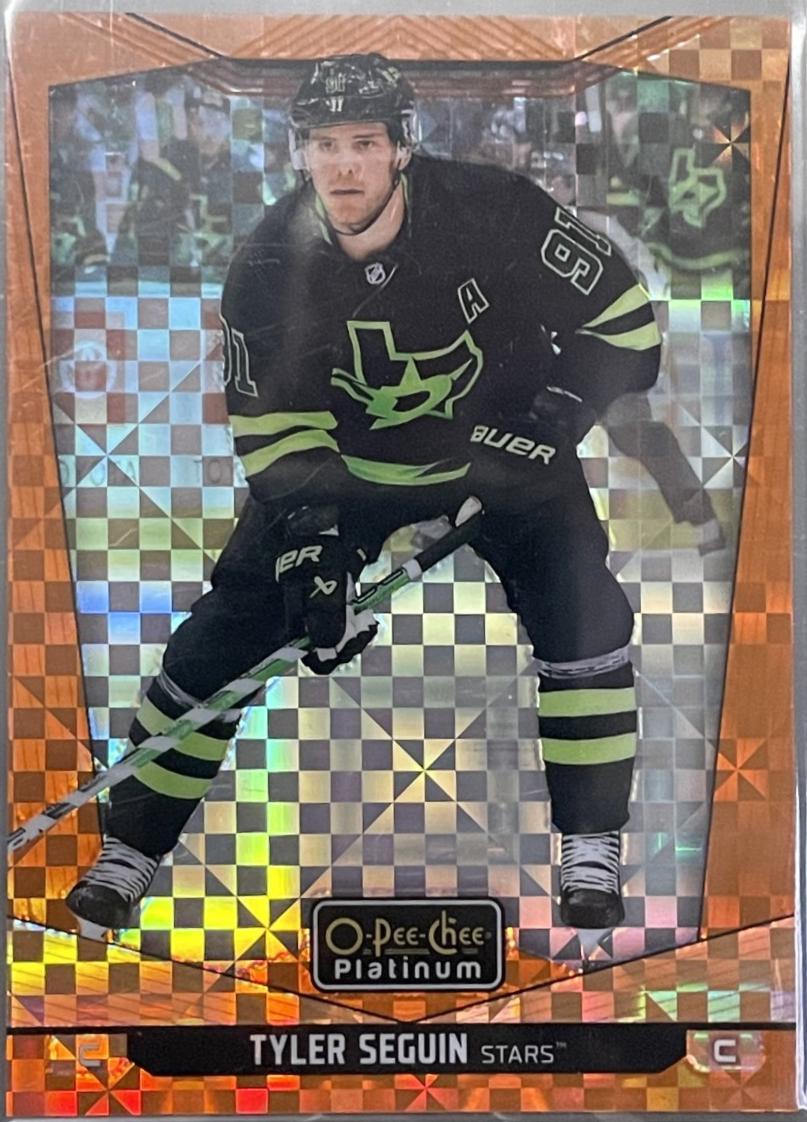 Tyler Seguin [Orange Checkers] #131