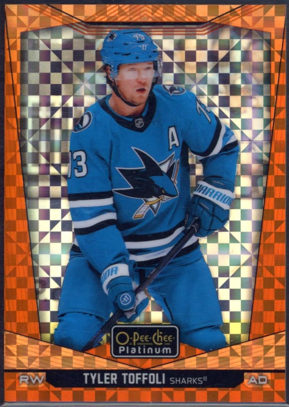 Tyler Toffoli [Orange Checkers] #73