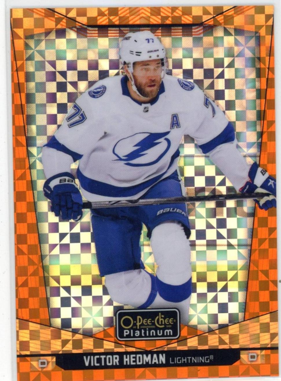 Victor Hedman [Orange Checkers] #29