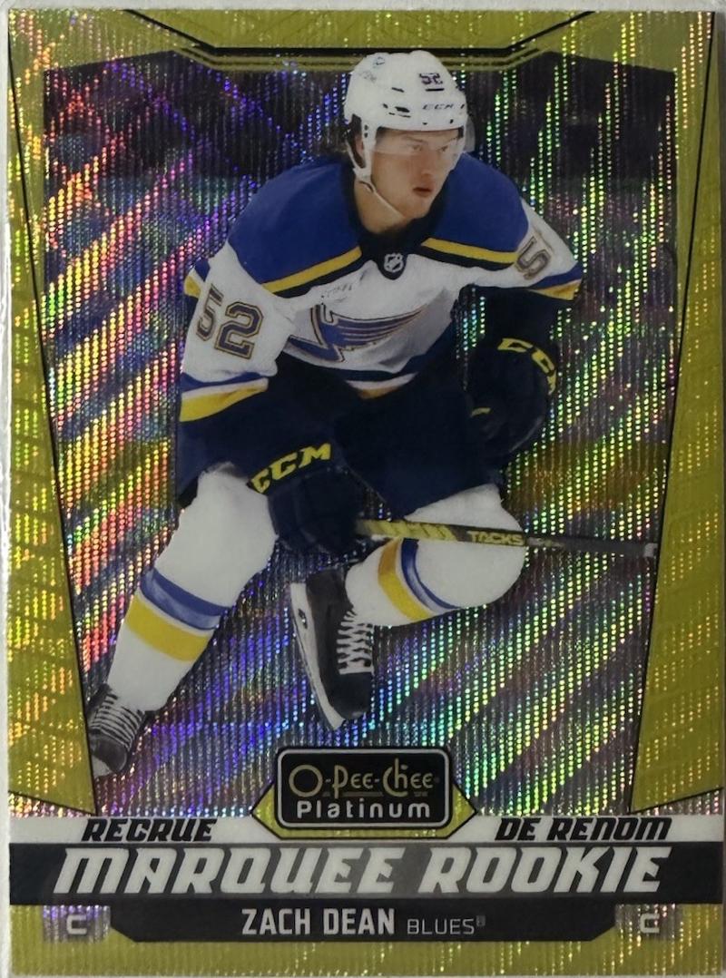 Zach Dean [Neon Yellow Surge] #252