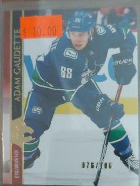 Adam Gaudette [UD Exclusives] #425