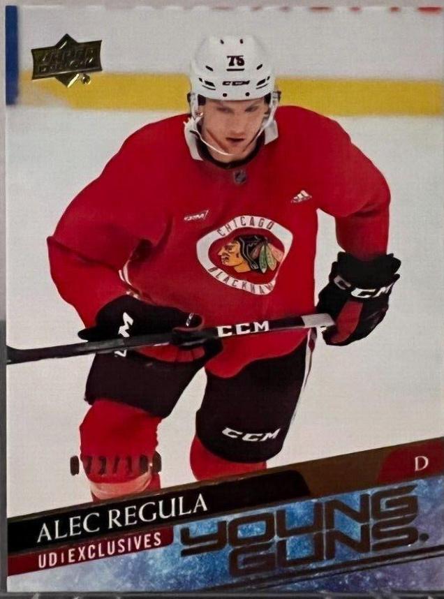 Alec Regula [UD Exclusives] #478