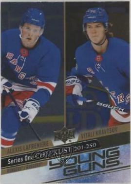 Alexis Lafreniere, Vitali Kravtsov [Silver Foil] #250