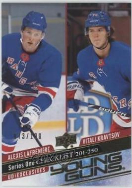 Alexis Lafreniere, Vitali Kravtsov [UD Exclusives] #250