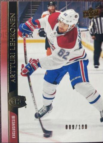 Artturi Lehkonen [UD Exclusives] #351