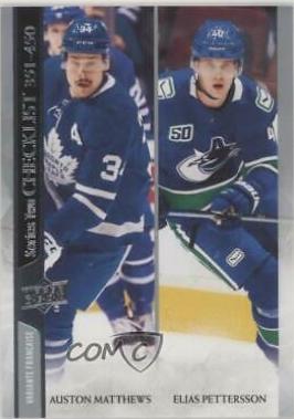 Auston Matthews, Elias Pettersson [French] #450