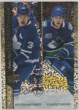 Auston Matthews, Elias Pettersson [Speckled Rainbow] #450