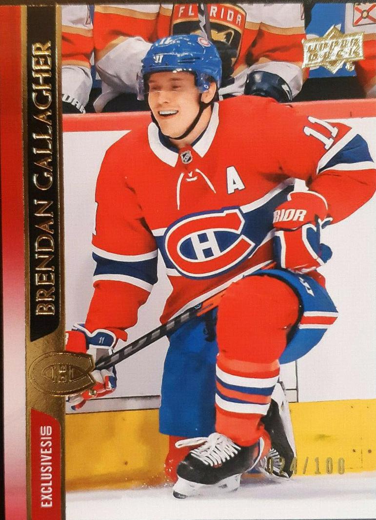Brendan Gallagher [UD Exclusives] #97