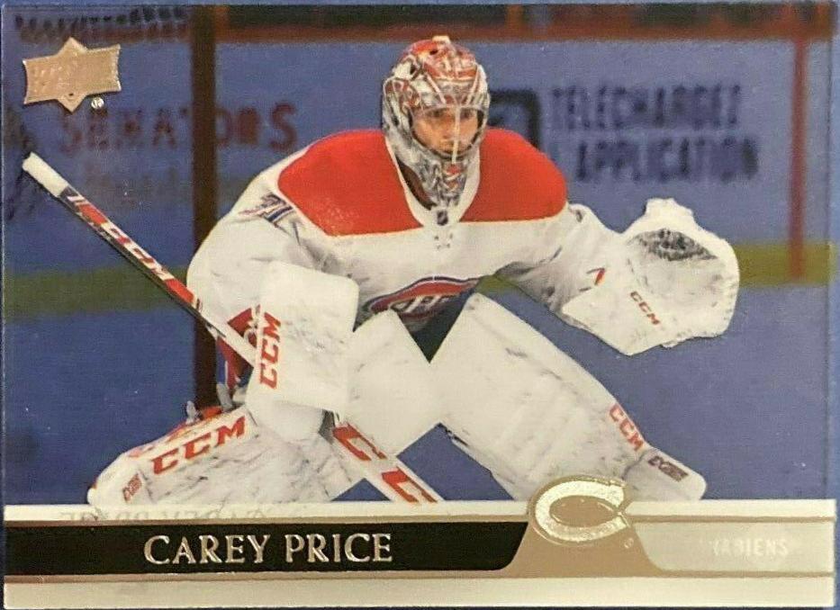 Carey Price [Clear Cut] #353