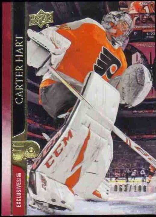 Carter Hart [UD Exclusives] #134