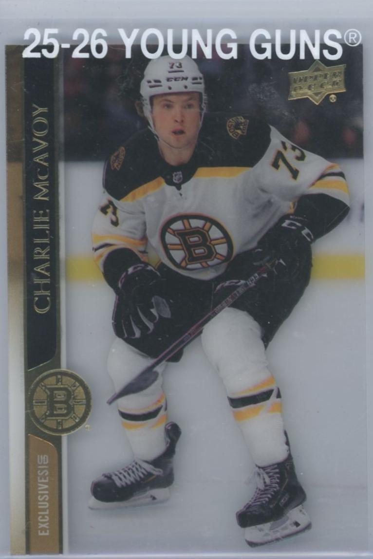 Charlie McAvoy [Clear Cut UD Exclusives] #16