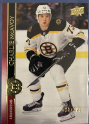 Charlie McAvoy [UD Exclusives] #16