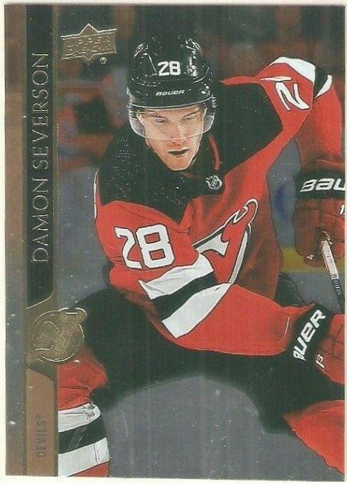 Damon Severson [Silver Foil] #364